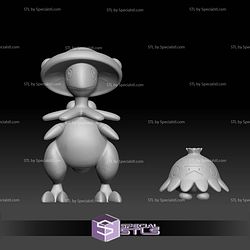 Pokemon STL Collection Shroomish Breloom