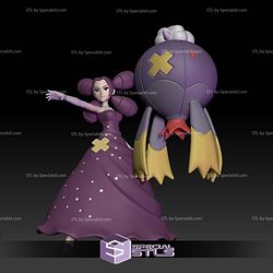 Pokemon STL Collection Sinnoh Gym Leader Fantina