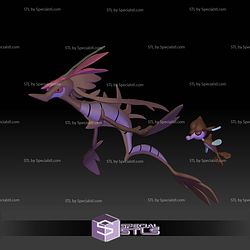 Pokemon STL Collection Skrelp Dragalge
