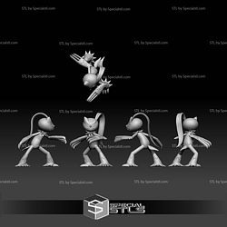 Pokemon STL Collection Sneasel Sneasler
