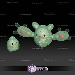 Pokemon STL Collection Solosis Reuniclus