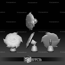 Pokemon STL Collection Spiritomb