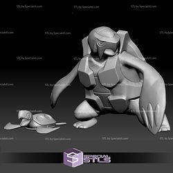 Pokemon STL Collection Tirtouga Carracosta