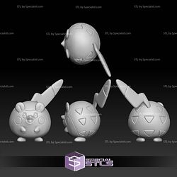 Pokemon STL Collection Togedemaru