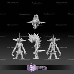 Pokemon STL Collection Toxel Toxtricity