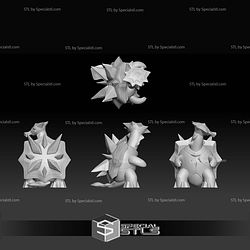 Pokemon STL Collection Turtonator