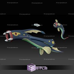 Pokemon STL Collection Tynamo Eelektrik Eelektross
