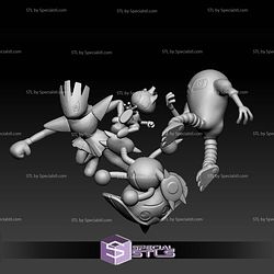Pokemon STL Collection Tyrogue Hitmonlee Hitmonchan Hitmontop