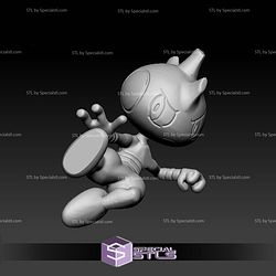 Pokemon STL Collection Tyrogue Hitmonlee Hitmonchan Hitmontop