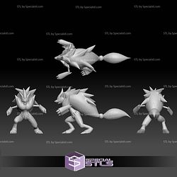 Pokemon STL Collection Unova Team Plasma N