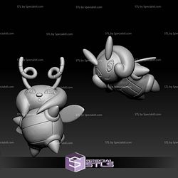 Pokemon STL Collection Volbeat Illumise
