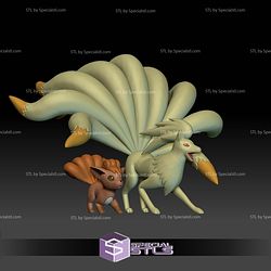 Pokemon STL Collection Vulpix NineTales