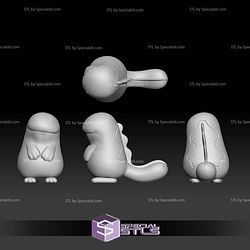 Pokemon STL Collection Wooper Quagsire