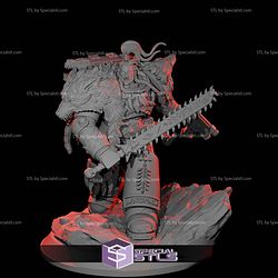 Ragnar Blackmane 40k STL Files