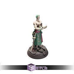 Roronoa Zoro Joystick Holder STL Files