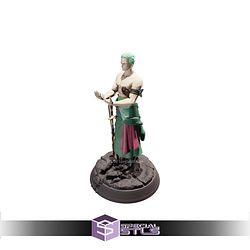 Roronoa Zoro Joystick Holder STL Files