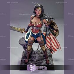 Steampunk Wonderwoman STL Files