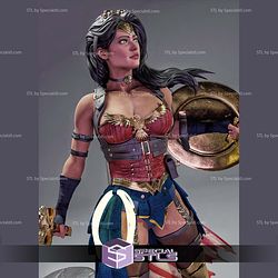 Steampunk Wonderwoman STL Files