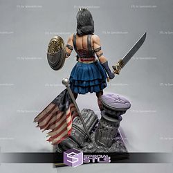 Steampunk Wonderwoman STL Files