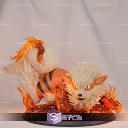 Basic Pokemon Collection - Growlithe Arcanine Hisui