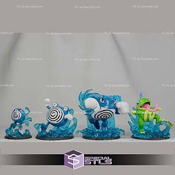 Basic Pokemon Collection - Poliwag Whirl Wrath Toed