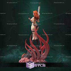 Black Widow Bikini Marvel Rival STL Files