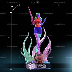 Black Widow Bikini Marvel Rival STL Files