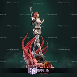 Black Widow Marvel Rival STL Files