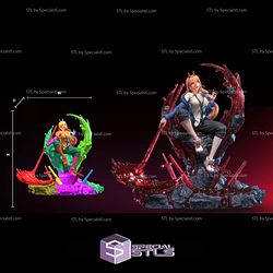 Blood Fiend Power Chainsaw Man STL Files
