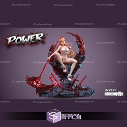 Blood Fiend Power Bikini Chainsaw Man STL Files