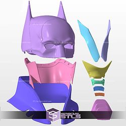 Cosplay STL Files Batman 2022 Robert Pattinson Helmet