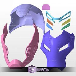 Cosplay STL Files Iron Man Rivals Helmet V3