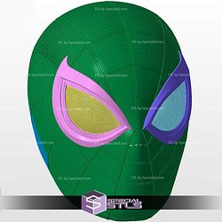 Cosplay STL Files Miles Morales Insomniac Helmet