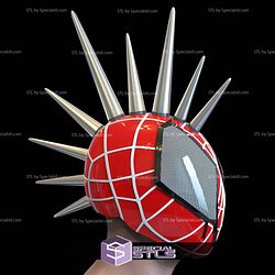 Cosplay STL Files Spider Punk Shell Hobart Brown