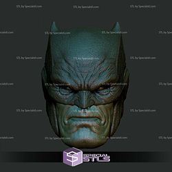 Custom Head STL Collection - Dark Knight Returns Batman