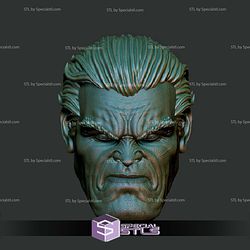 Custom Head STL Collection - Dark Knight Returns Bruce Wayne