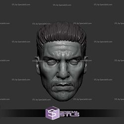 Custom Head STL Collection - John Bernthal Punisher Netflix