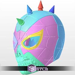 Cosplay STL Files Zombie Spider Punk Helmet