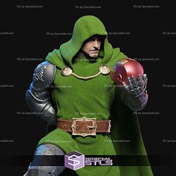 Doctor Doom and Ironman Head STL Files