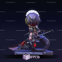Ellen Joe Chibi Zenless Zone Zero STL Files