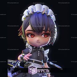 Ellen Joe Chibi Zenless Zone Zero STL Files