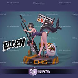 Ellen Joe Zenless Zone Zero Bikini STL Files