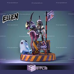 Ellen Joe Zenless Zone Zero Gun Shark STL Files