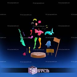 Ellen Joe Zenless Zone Zero Gun Shark STL Files