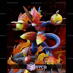 Flamedramon Digimon STL Files