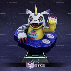 Gabumon Digimon V3 STL Files