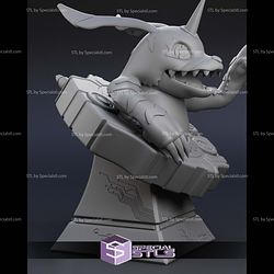 Gabumon Digimon V3 STL Files