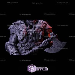 Freki Warrior Bust STL Files