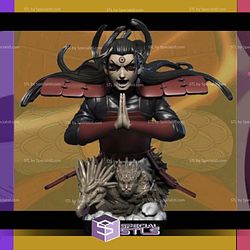 Hashirama Senju God of Shinobi Bust STL Files