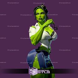 Green She Hulk and NSFW STL Files